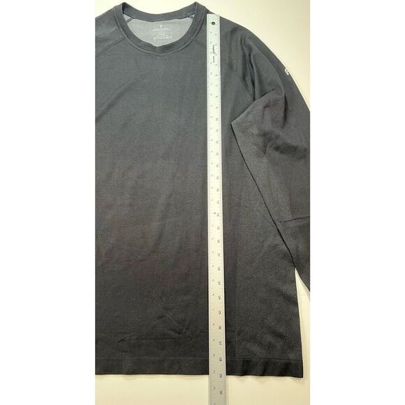 NEW Fabletics The Training Day Long Sleeve Tee Black Men's Size Extra Large XL - Picture 8 of 10
